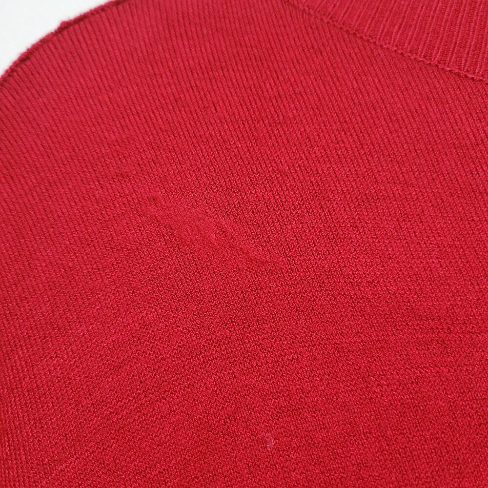 NWT Catherine by Catherine Malandrino Red Boatneck Long Sleeve Sweater Large - Picture 4 of 6